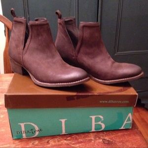 Brown Leather Ankle Boots